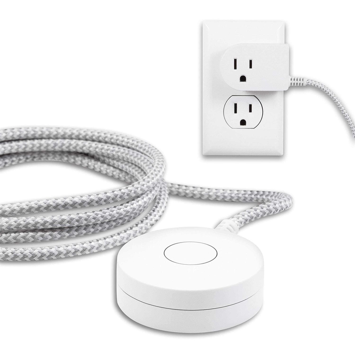 Philips 8′ 3-Outlet Grounded Extension Cord - Zenithce