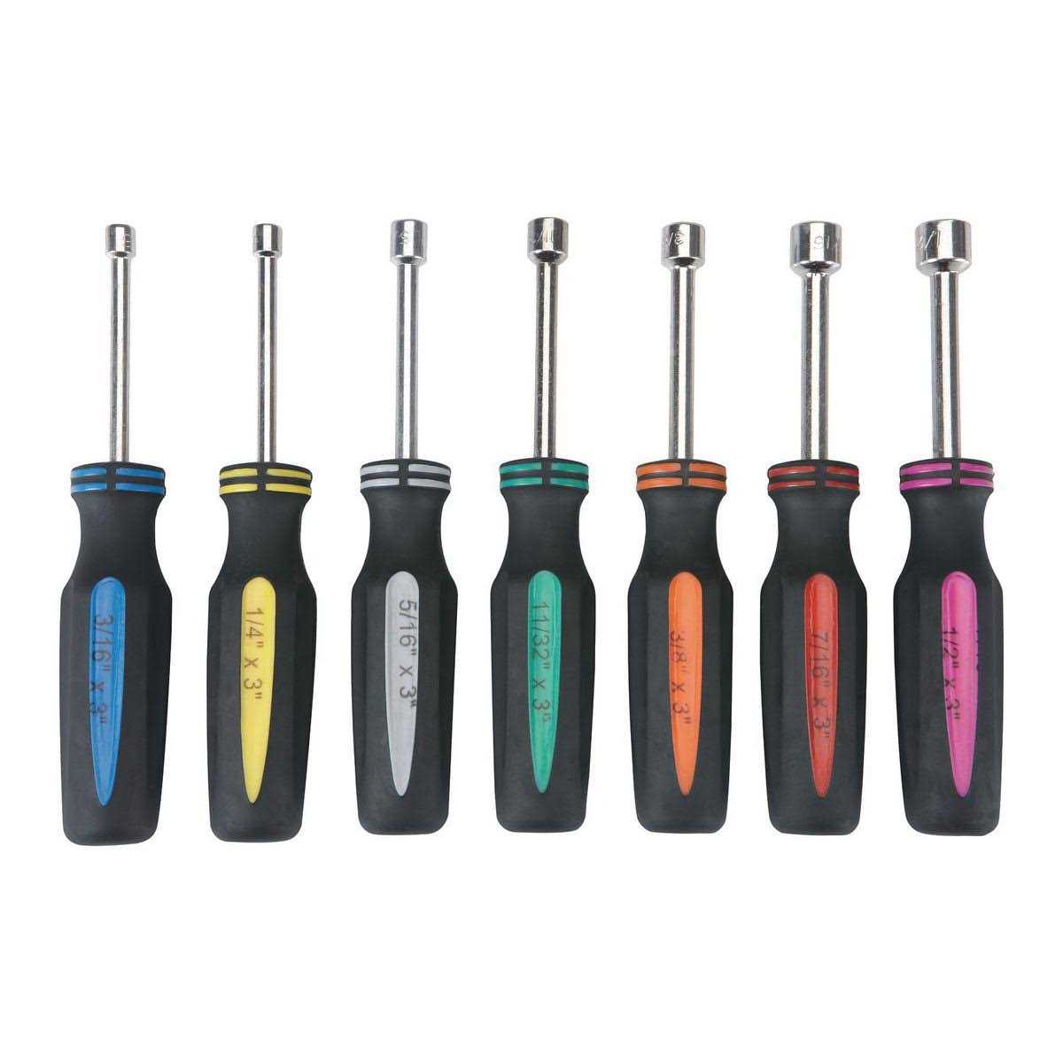 Pittsburgh Hollow Shaft Nut Driver Set - Zenithce