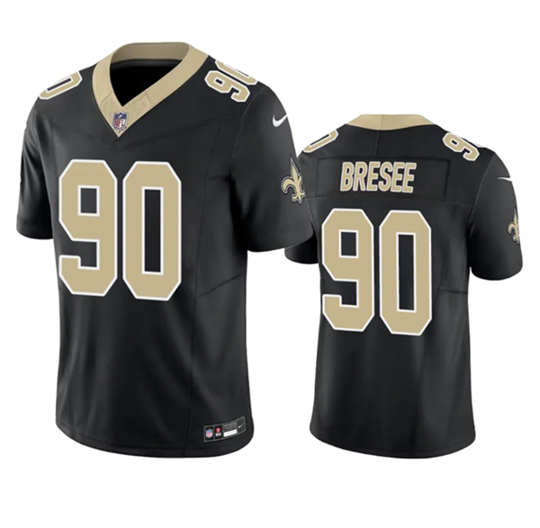 New Orleans Saints #90 Bryan Bresee Black 2023 F.U.S.E. Vapor Untouchable Limited Stitched Jersey - Zenithce