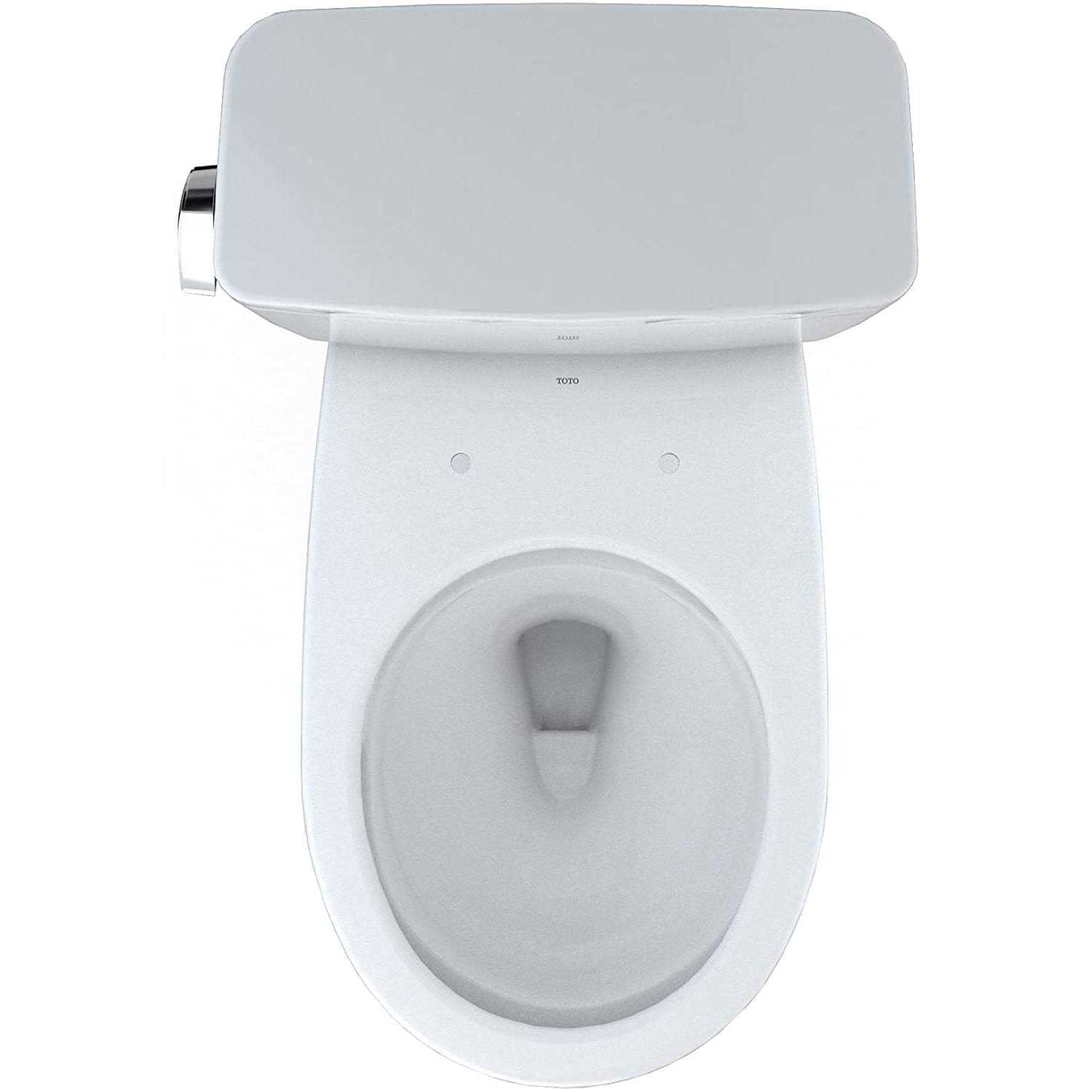 TOTO Drake 1.28 GPF Elongated Two Piece Toilet CST776CEFG# - Zenithce