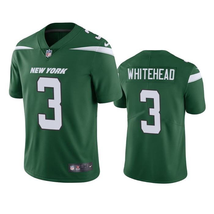 New York Jets #3 Jordan Whitehead Green Vapor Untouchable Limited Stitched Jersey - Zenithce