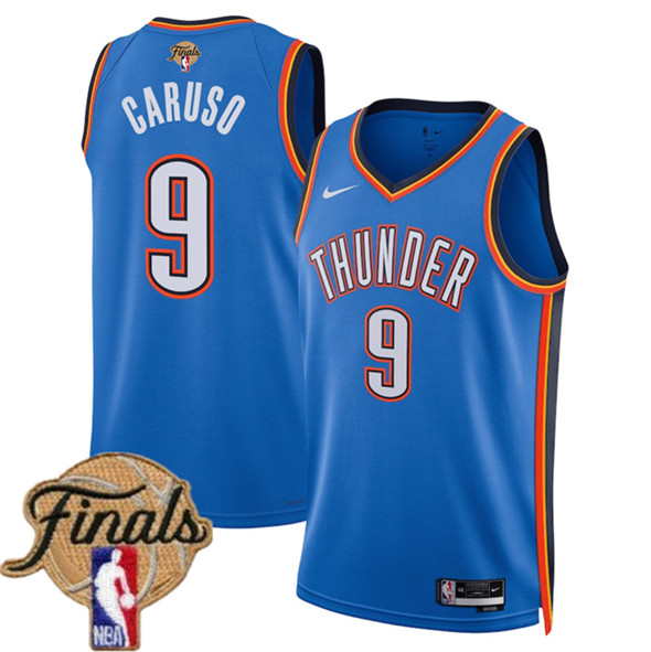 Oklahoma City Thunder #9 Alex Caruso Blue 2025 Icon Edition Stitched Jersey - Zenithce