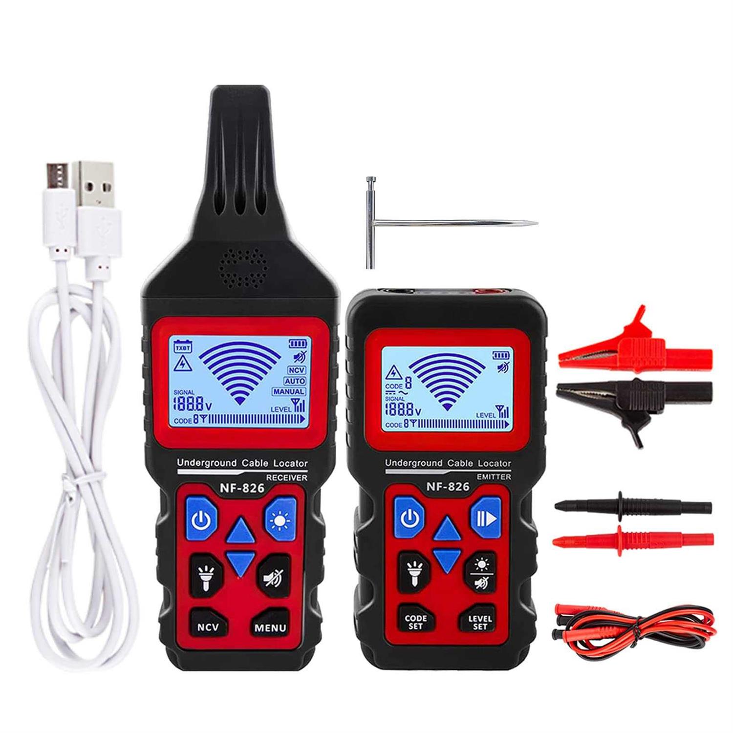 Noyafa NF-816 Underground Cable Wire Locator Tracker - Zenithce