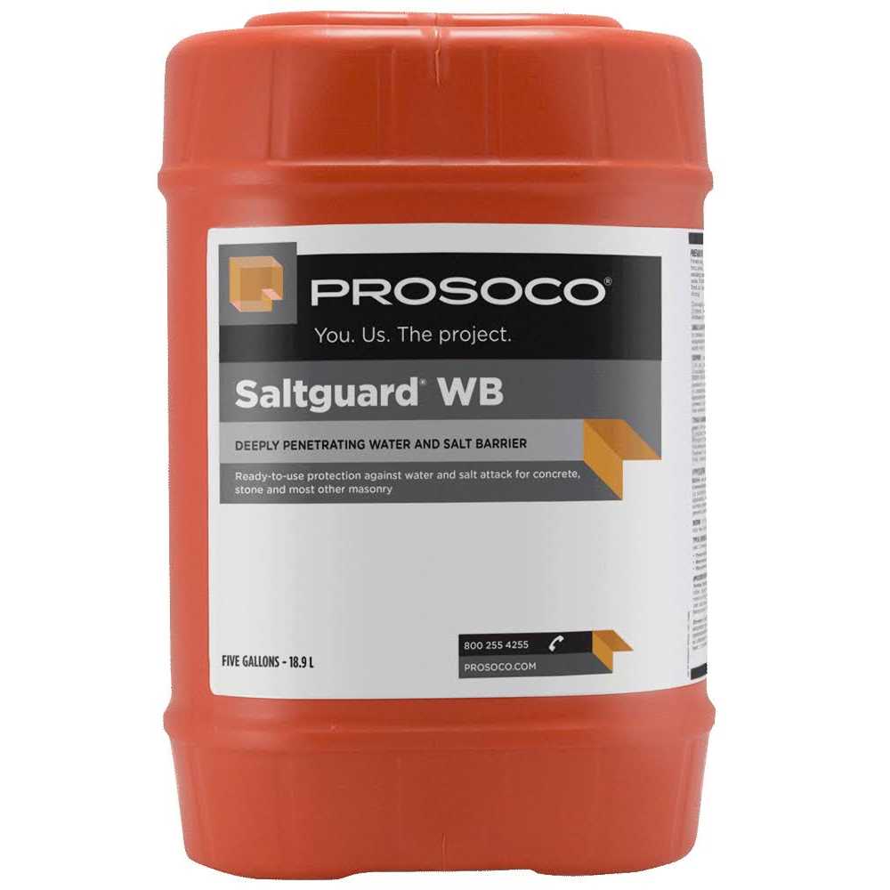 PROSOCO Consolideck Saltguard WB - Zenithce