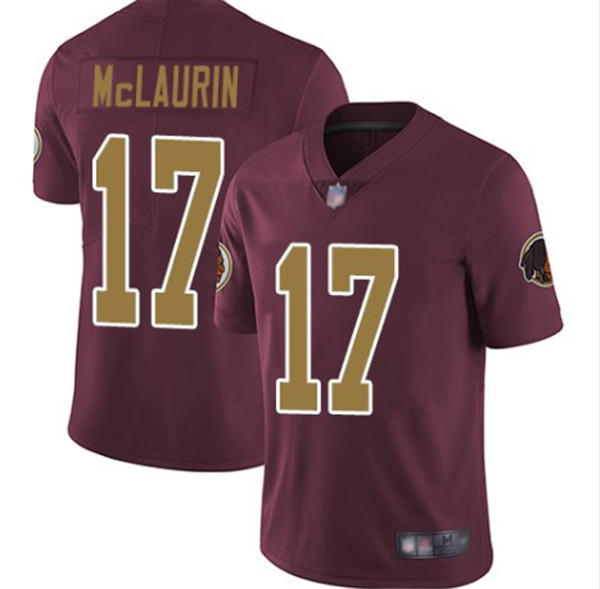 Washington Football Team #17 Terry McLaurin Red Color Rush Limited Stitched Jersey - Zenithce