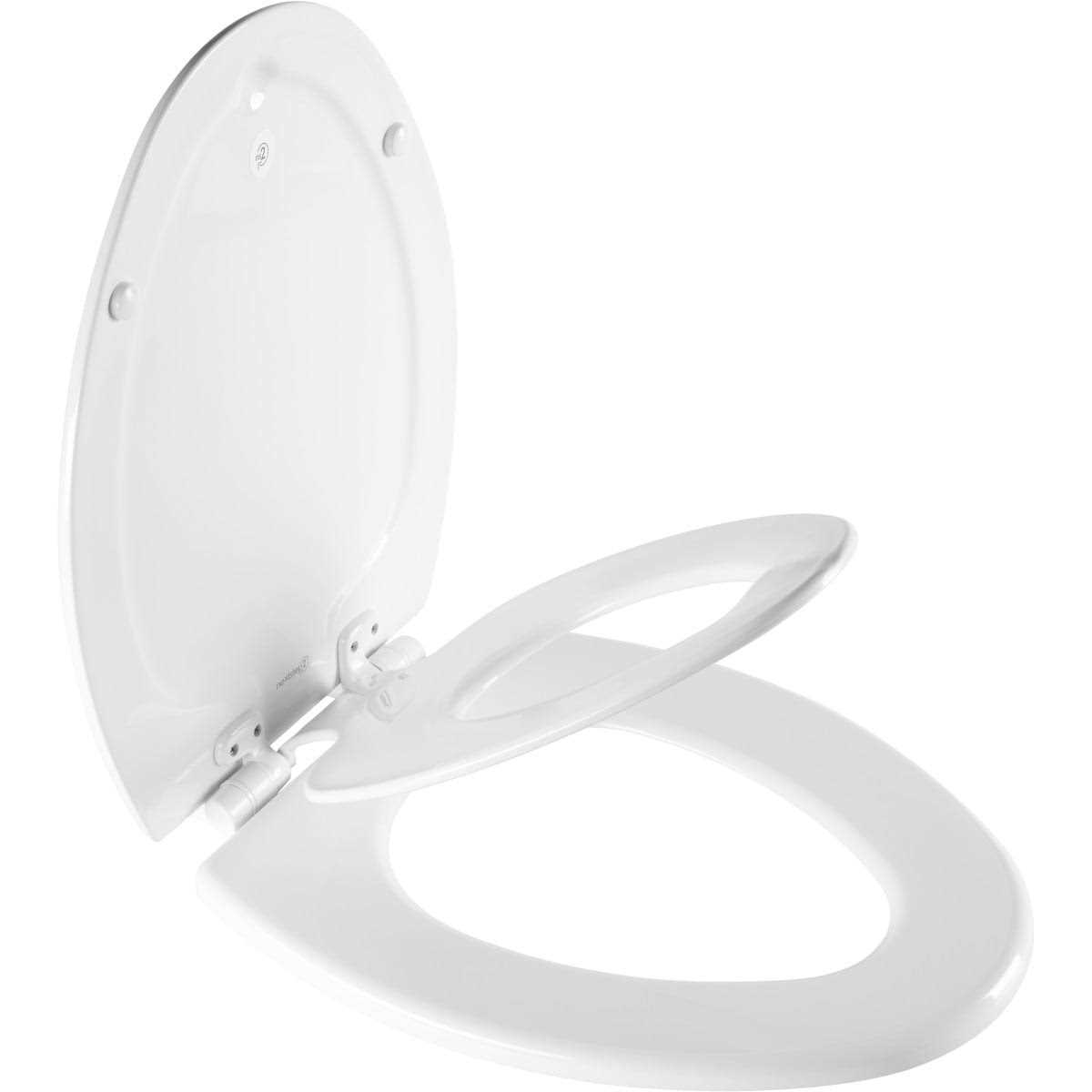 Mayfair by Bemis 1815CP 000 Elongated Cushioned Vinyl Soft Toilet Seat - Zenithce
