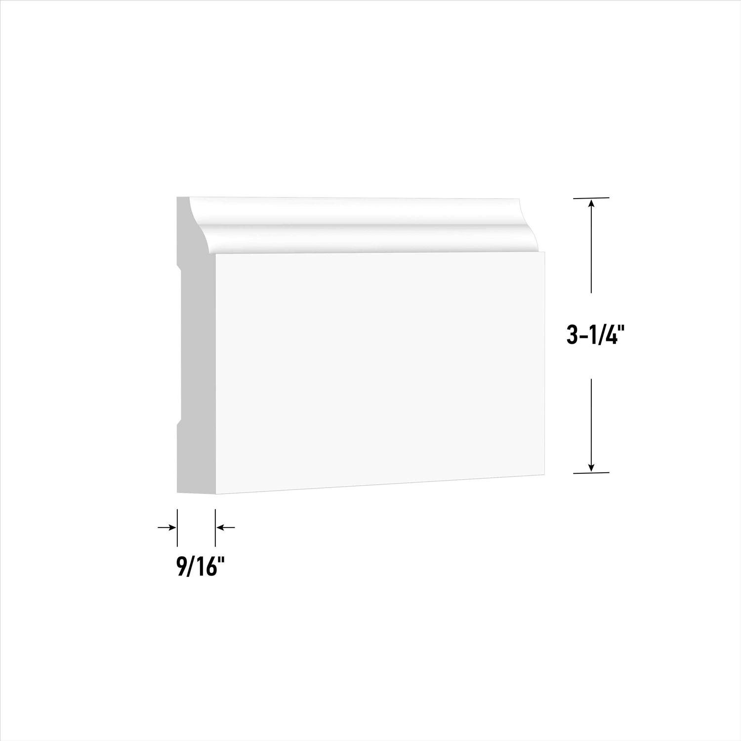 Floor & Decor Primed FJ WM0753 x 3 x 8 ft Base 753-PFJ8 - Zenithce