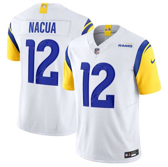 Los Angeles Rams #12 Puka Nacua White 2024 F.U.S.E. Vapor Untouchable Stitched Jersey - Zenithce