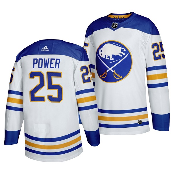 Buffalo Sabres #25 Owen Power White Stitched Jersey - Zenithce