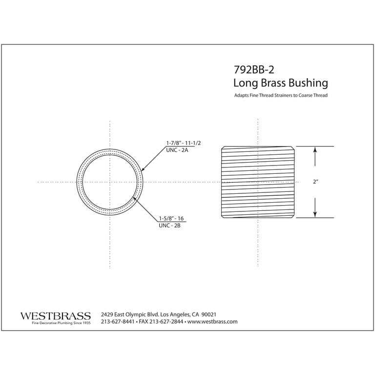 Westbrass R128-2-07 0.5 in. Sure Grip Copper Flange - Zenithce