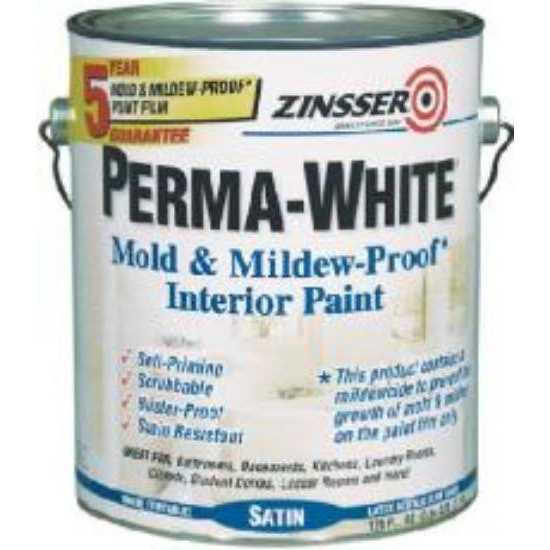 Zinsser Perma Mold Mildew-Proof White Interior Paint - Zenithce