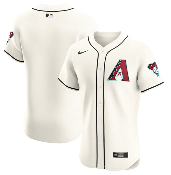 Arizona Diamondbacks Cream 2024 Alternate Vapor Premier Elite Patch Flex Base Stitched Jersey - Zenithce
