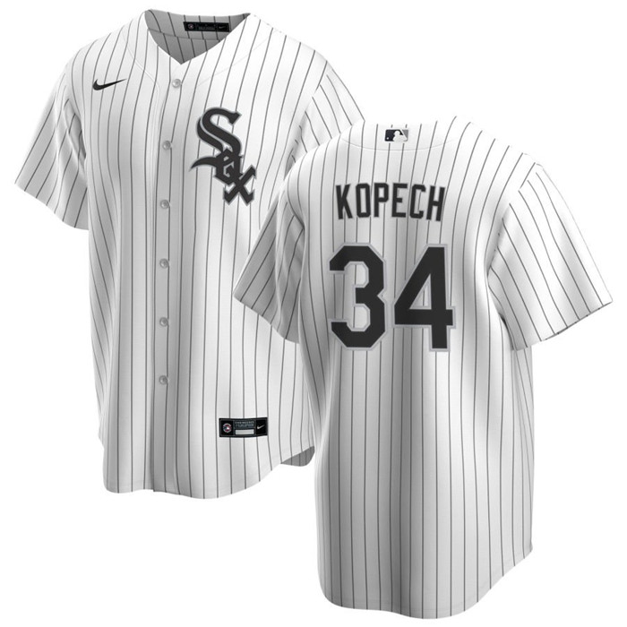Chicago White Sox #34 Michael Kopech White Cool Base Stitched Jersey - Zenithce