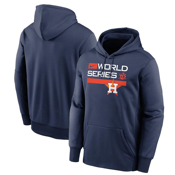 Houston Astros 2022 Navy World Series Pullover Hoodie - Zenithce