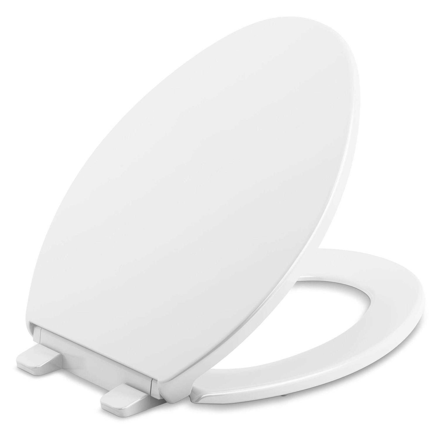 Kohler Brevia Quick-Release Round-Front Toilet Seat - Zenithce