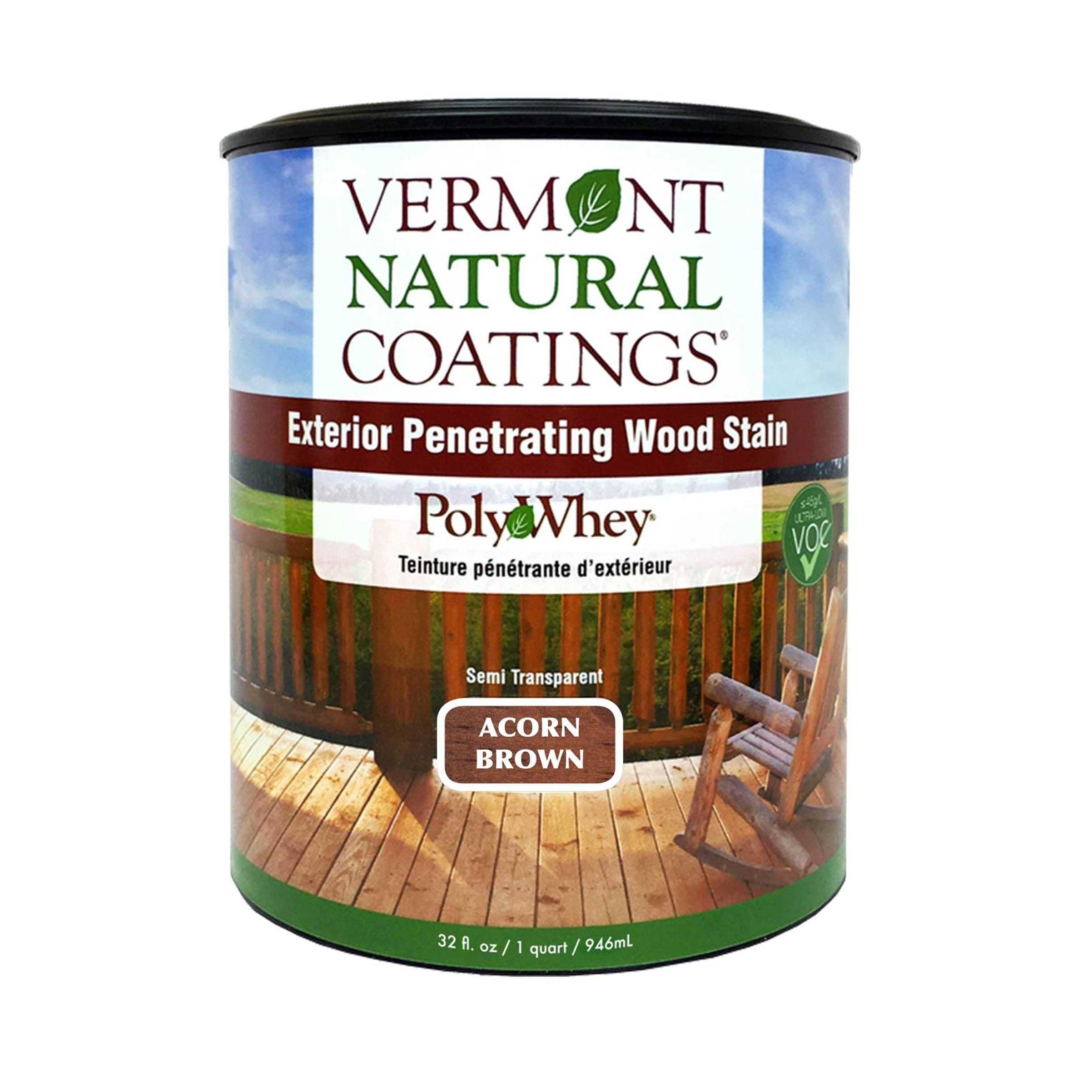Vermont Natural Coatings PolyWhey Exterior Penetrating Stain - Zenithce