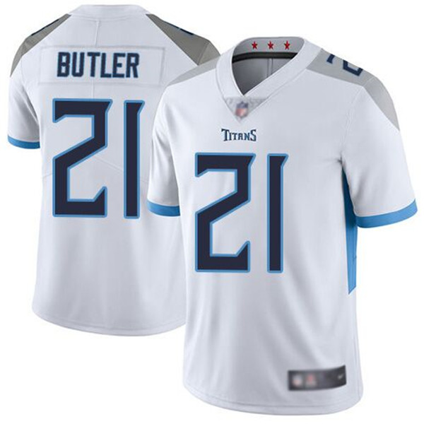 Tennessee Titans #21 Malcolm Butler White Vapor Untouchable Limited Stitched Jersey - Zenithce