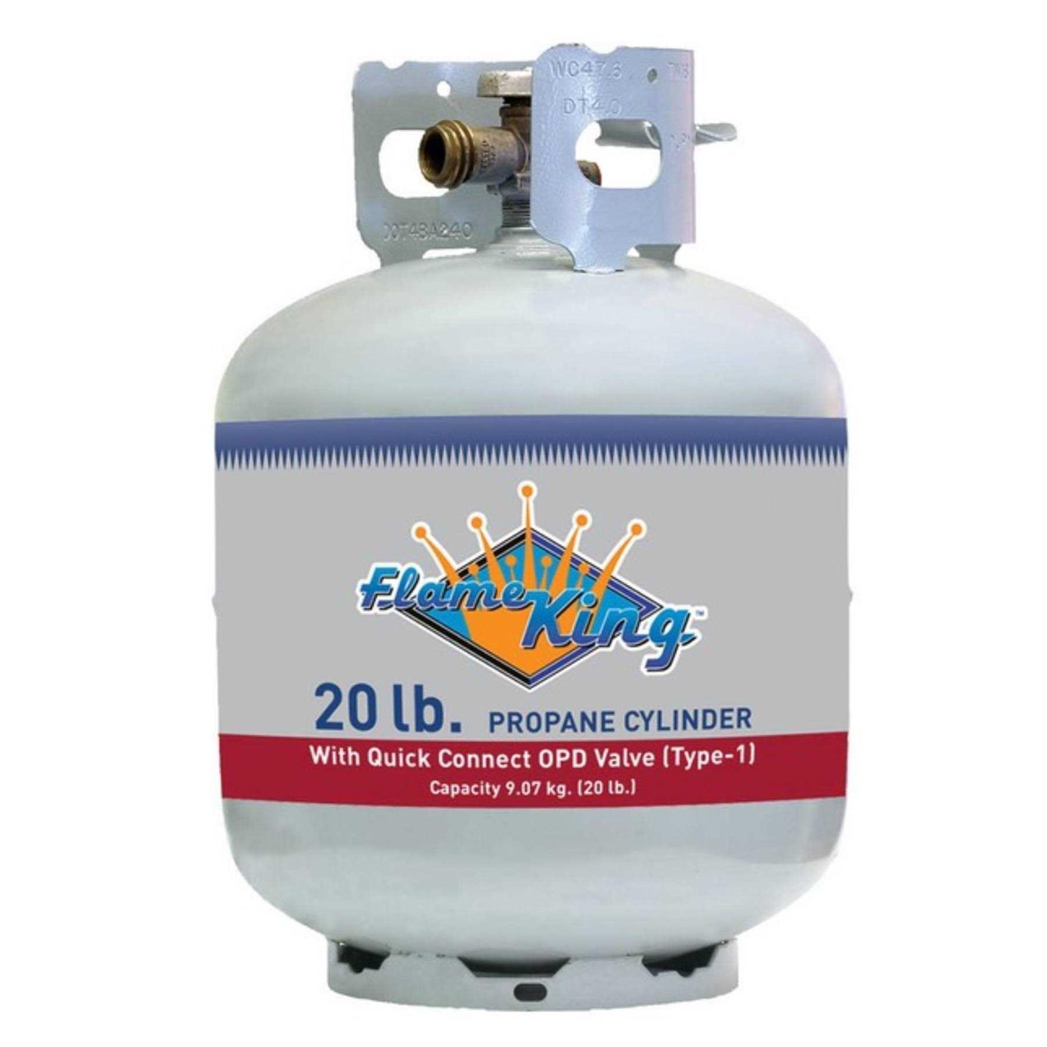 Flame King 20 Dual Propane Bottle Rack KT20MNT - Zenithce