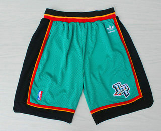 Detroit Pistons Green Hardwood Classics Swingman Shorts - Zenithce
