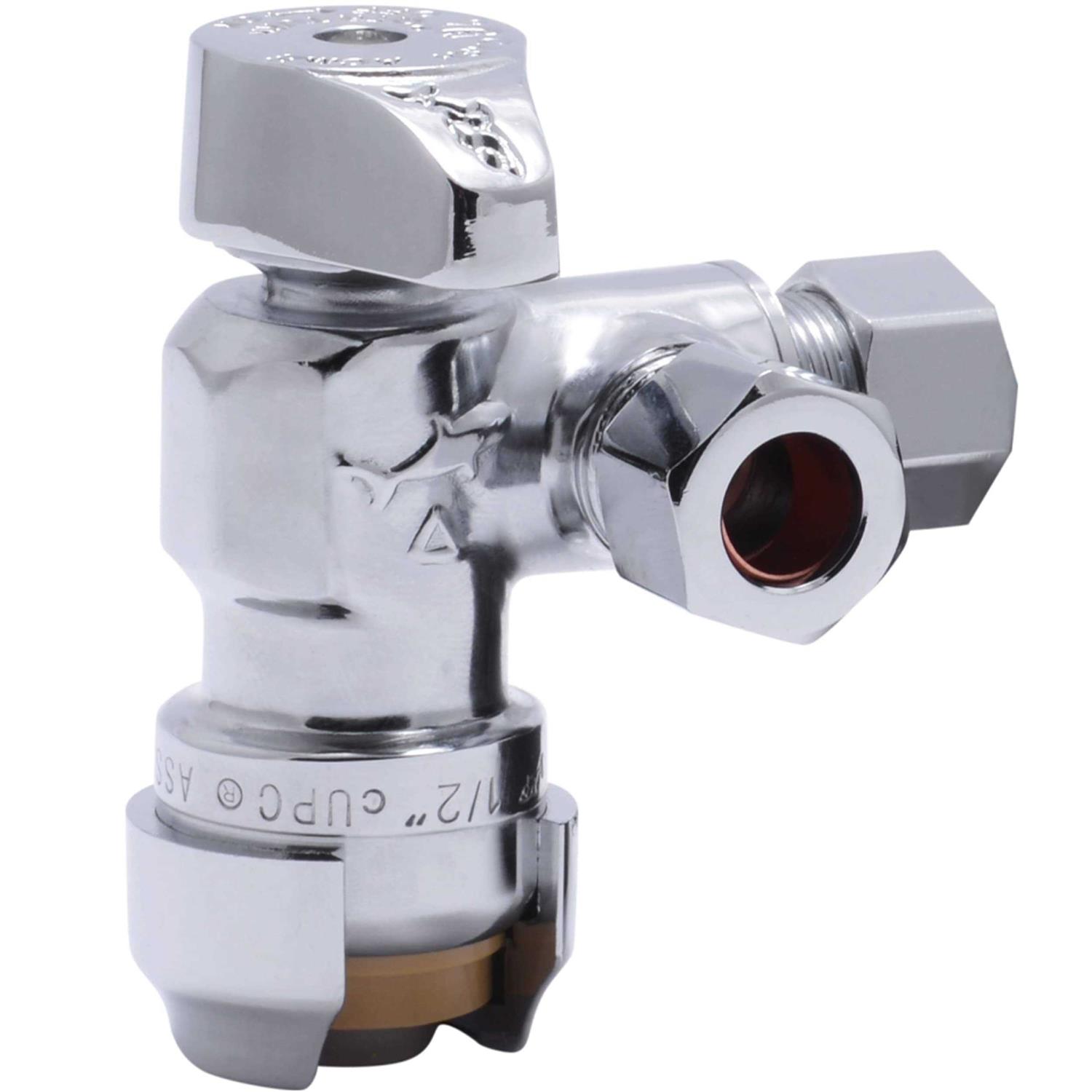 Sharkbite 1/2 x 1/2 inch MIP Straight Stop Valve 24947 - Zenithce