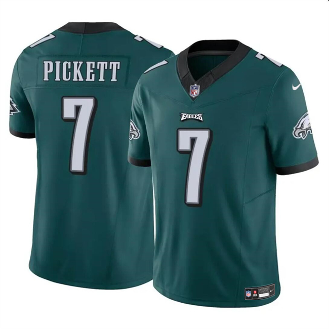 Philadelphia Eagles #7 Kenny Pickett Green 2023 F.U.S.E Vapor Untouchable Limited Stitched Jersey - Zenithce