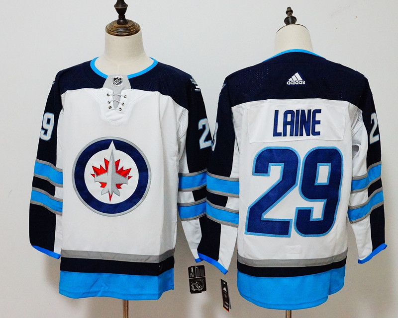 Winnipeg Jets #29 Patrik Laine White Stitched Adidas Jersey - Zenithce