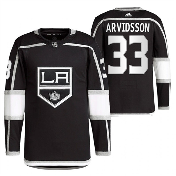 Los Angeles Kings #33 Viktor Arvidsson Black Stitched Jersey - Zenithce