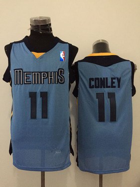 Memphis Grizzlies #11 Mike Conley Light Blue Swingman Jersey - Zenithce