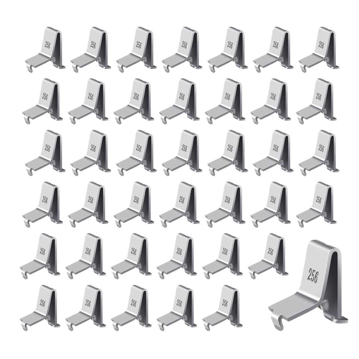 Shelf Clips Adjustable Supports Clip for 255 Standard Pilaster - Zenithce