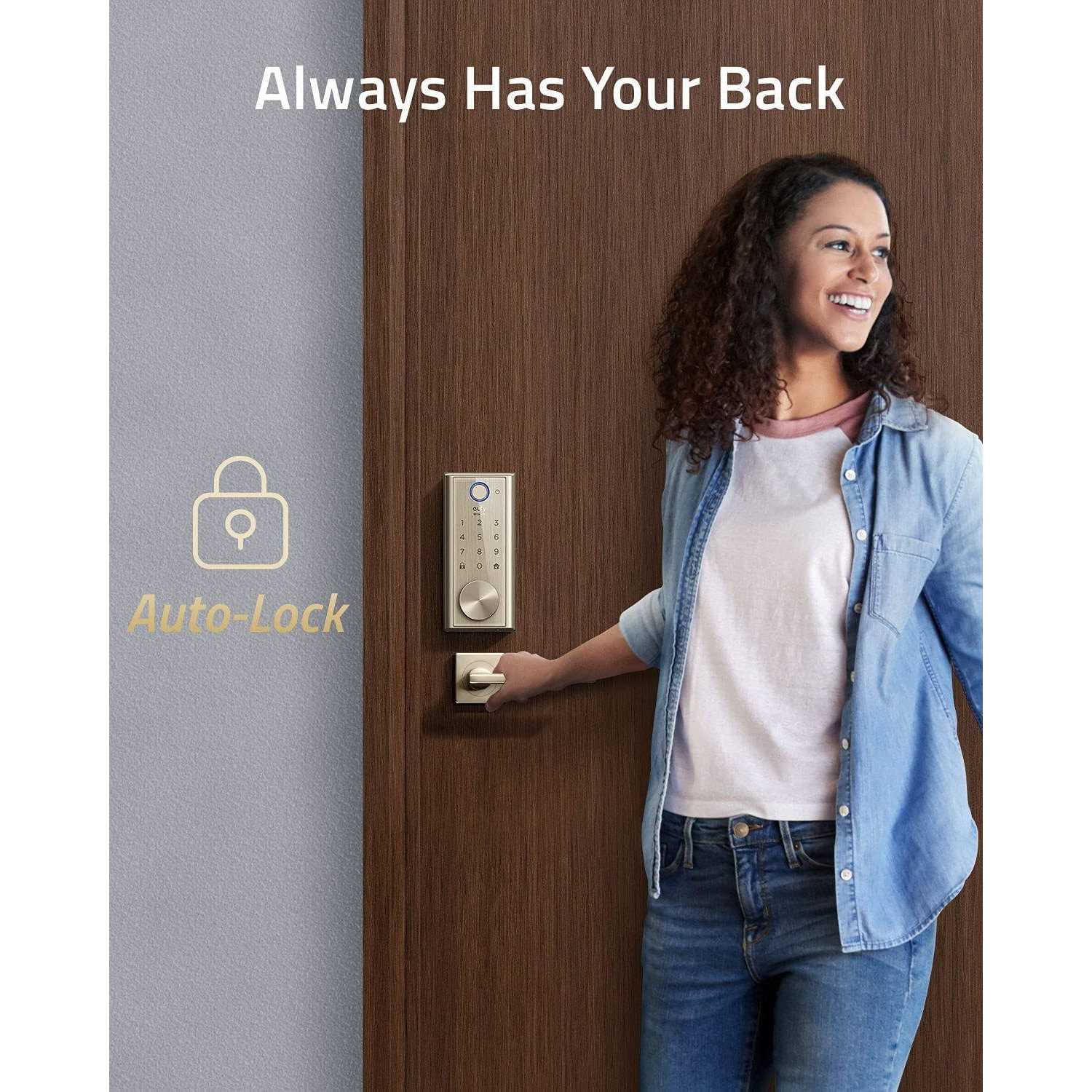 Eufy Security Smart Lock Touch & Wi-Fi Fingerprint Keyless Entry Door Lock - Zenithce