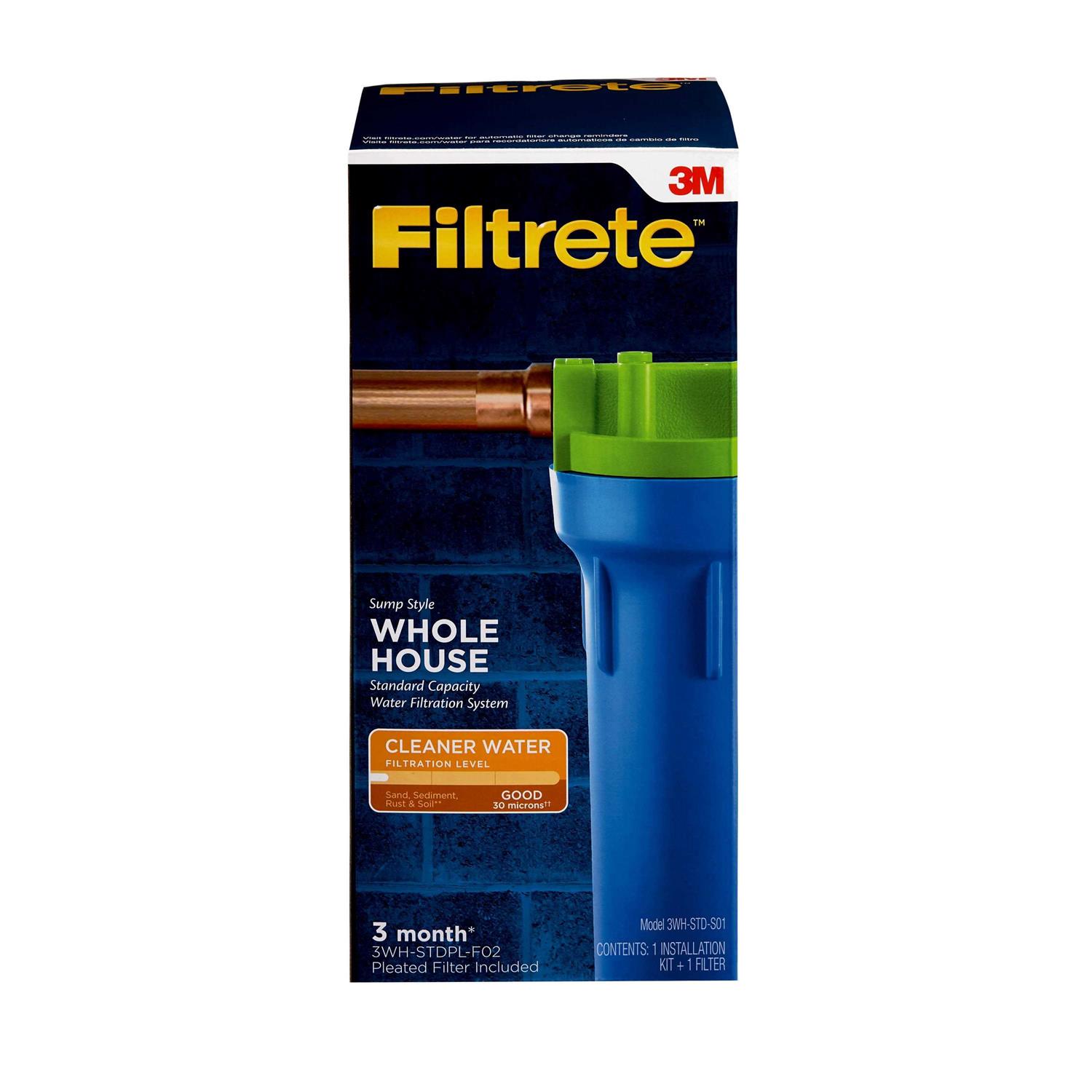 Filtrete Standard Capacity Whole House String Wound Replacement Water Filter 3WH-STDSW-F02H - Zenithce