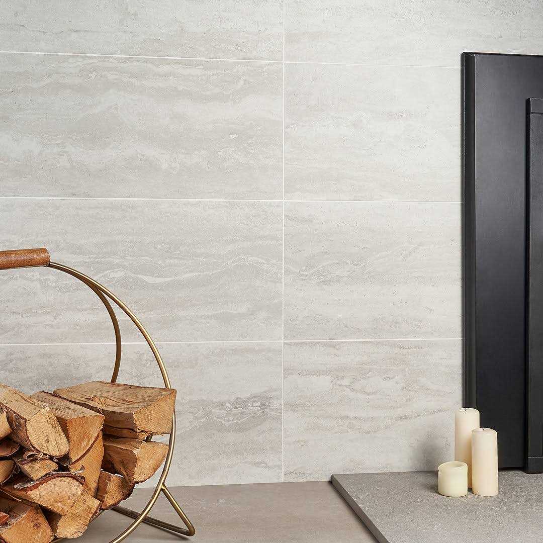 Ivy Hill Tile Essential Travertine 23.50 in. Porcelain Floor and Wall Tile - Zenithce