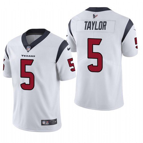 Houston Texans #5 Tyrod Taylor White Vapor Untouchable Limited Stitched Jersey - Zenithce