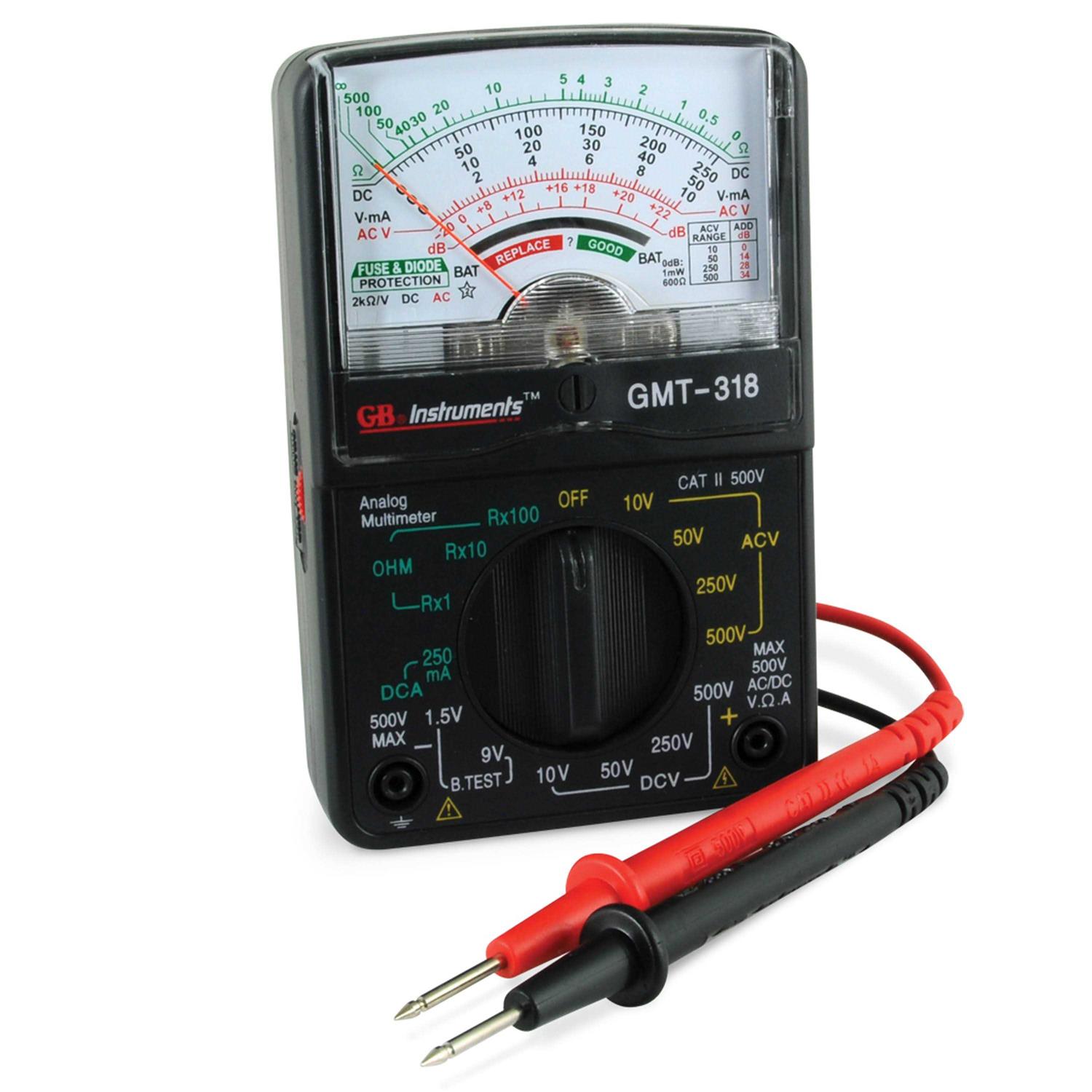 Gardner Bender GMT-312 Analog Multimeter - Zenithce