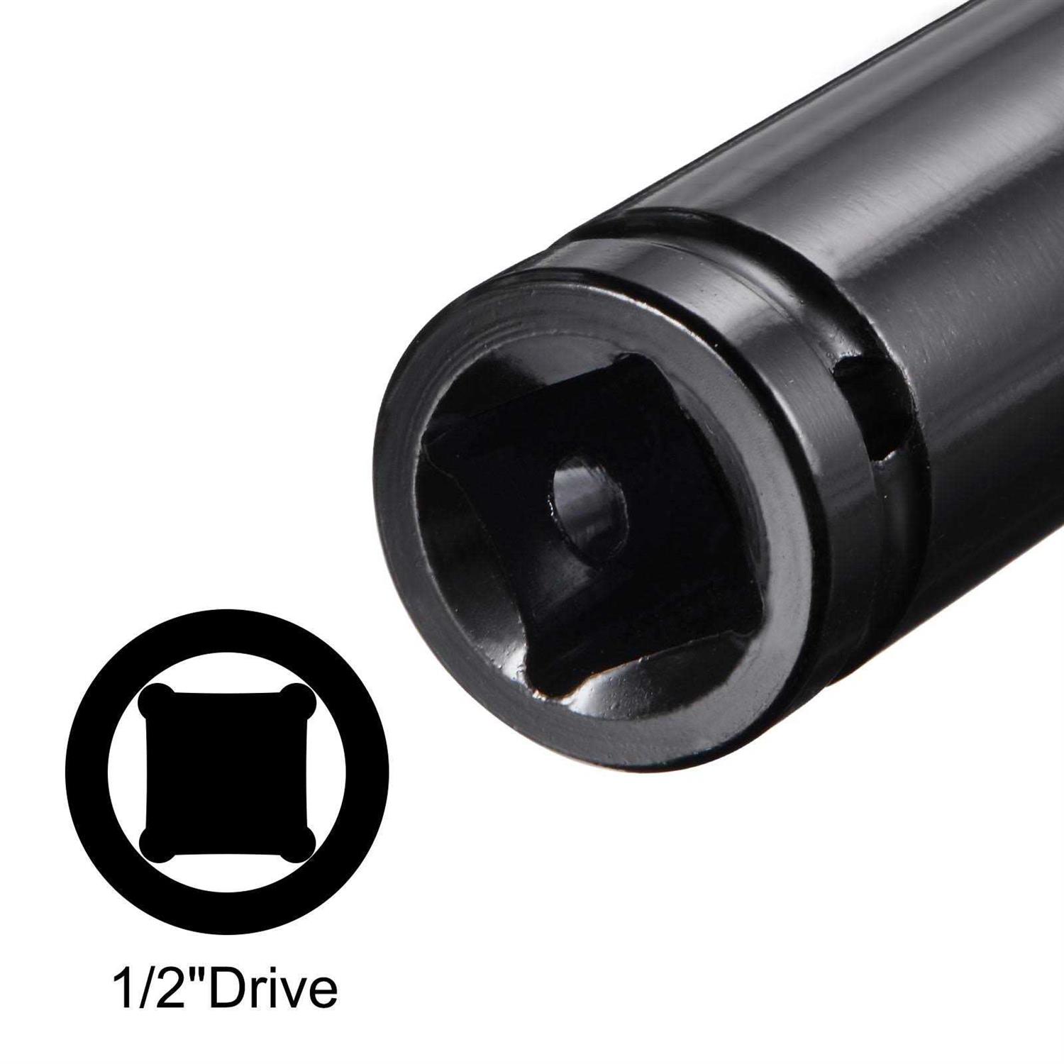 uxcell 1/2 Drive Deep Impact Socket - Zenithce