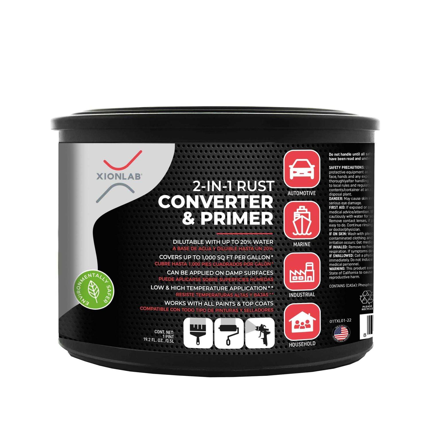 Xion Lab 2 in 1 Rust Converter & Metal Primer - Zenithce