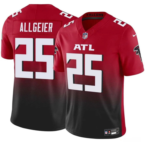 Atlanta Falcons #25 Tyler Allgeier Red Black 2024 F.U.S.E. Vapor Untouchable Limited Stitched Jersey - Zenithce