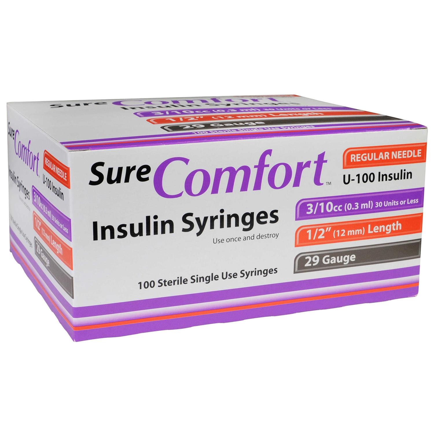 SureComfort Insulin Syringe Gauge - Zenithce