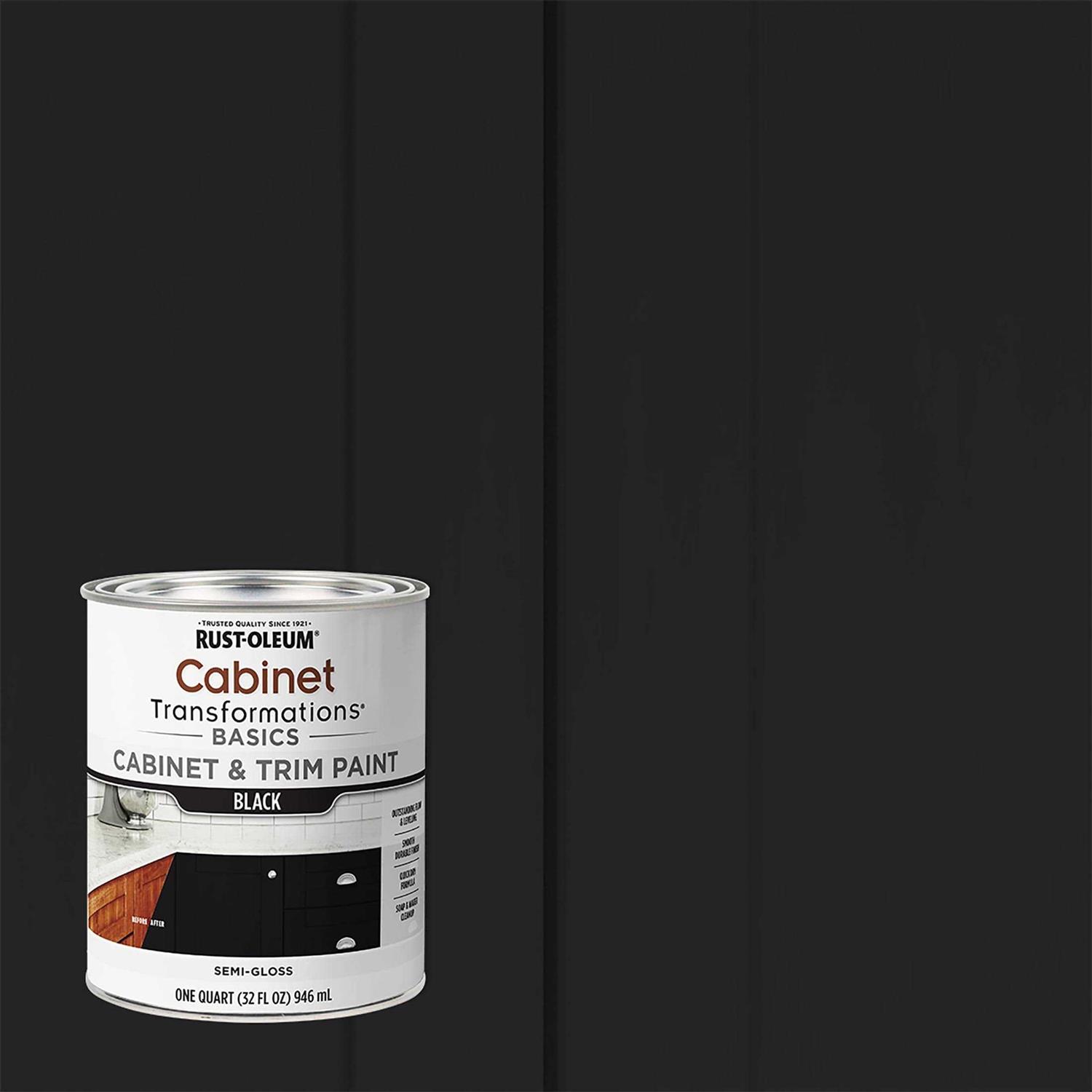 Rust-Oleum Transformations Semi-Gloss Cabinet & Trim Paint - Zenithce
