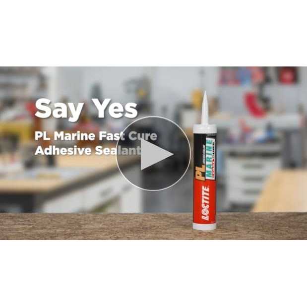 Loctite PL Marine Fast Cure Adhesive Sealant 2016891 - Zenithce