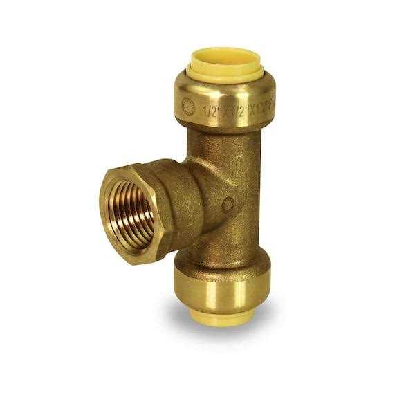 The Plumber’s Choice Premium Brass Full Port Ball Valve with 1/2 in. Compression Connections - Zenithce