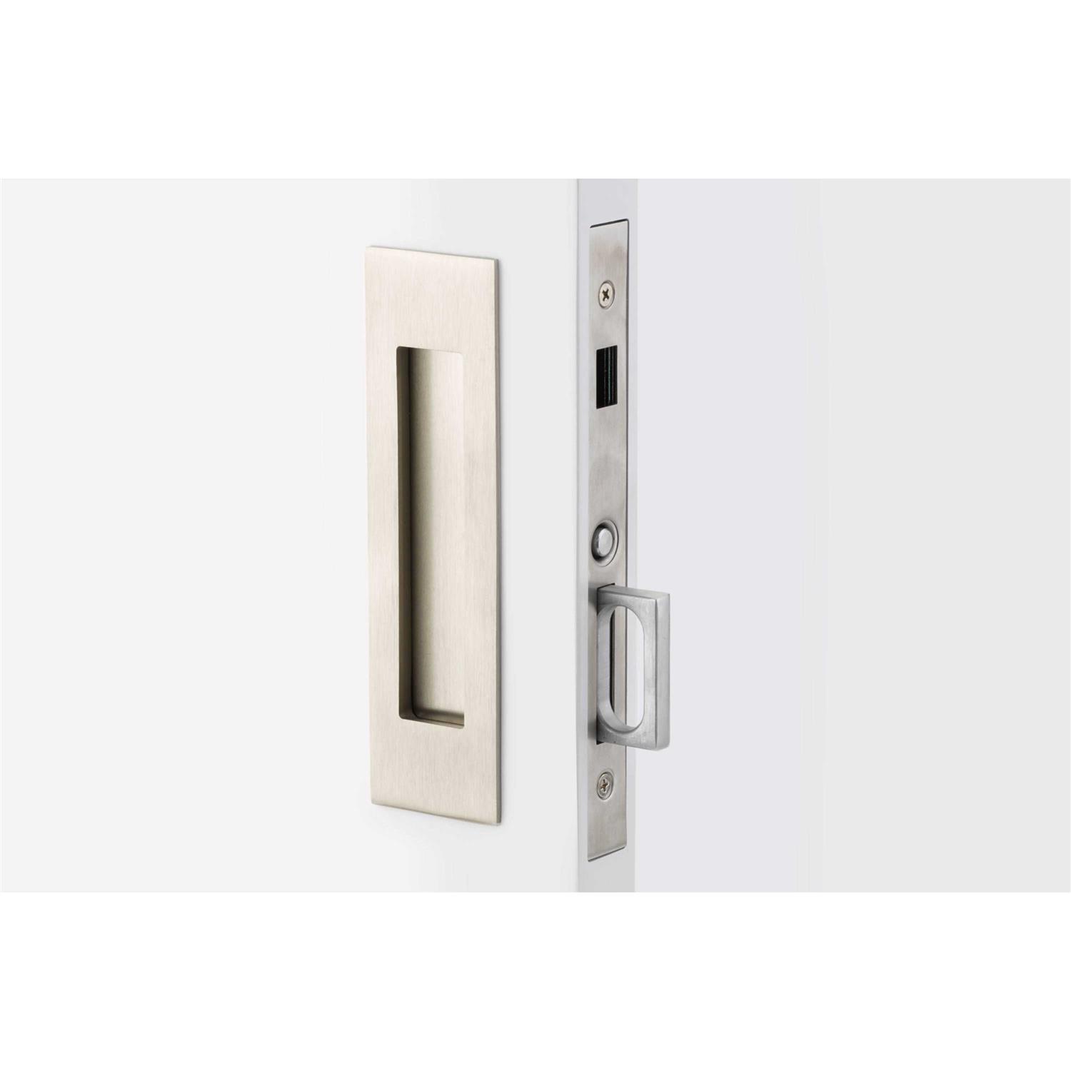 Emtek 2101MB 3-1/2 Height Passage Pocket Door Lock - Zenithce
