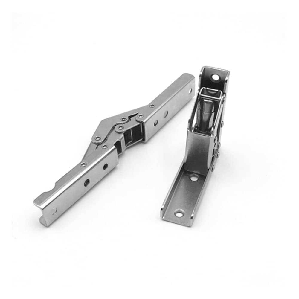 WANLIAN 170 Degree Hinges Frameless Cabinet Door Hinges Hidden Hydraulic Adjustable Mounting Hinges Soft Closing Stainless Steel Buffer Damping Wardrobe - Zenithce