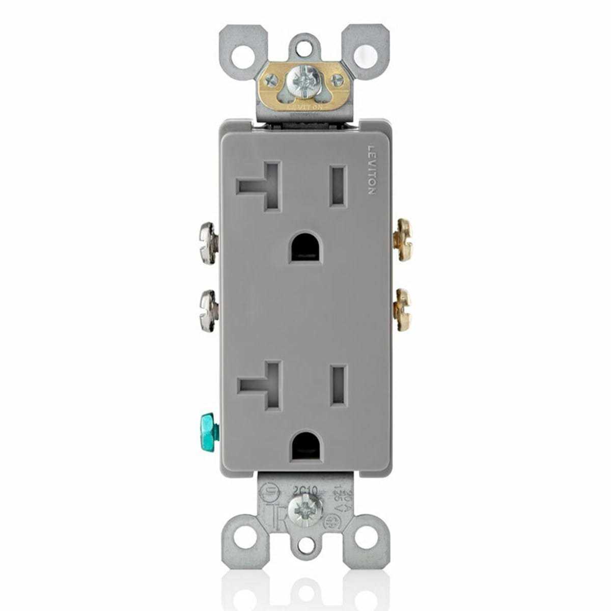 Leviton T5825 Decora Duplex Receptacle - Zenithce