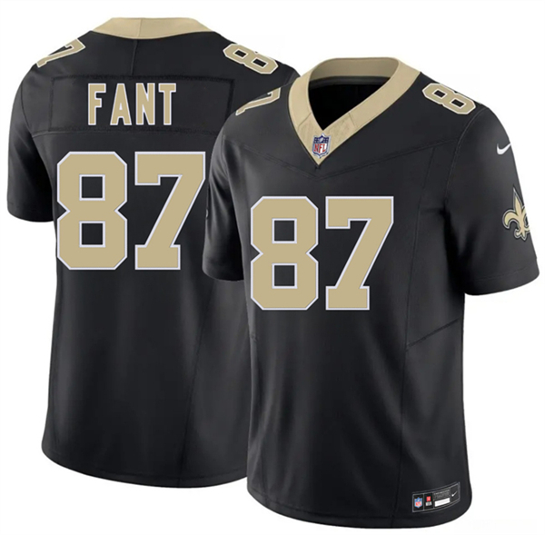 New Orleans Saints #87 Noah Fant Black 2026 F.U.S.E Vapor Limited Stitched Jersey - Zenithce