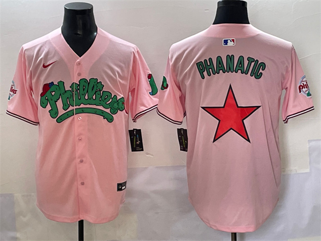 Philadelphia Phillies Pink Phanatic Limited Stitched Jersey - Zenithce