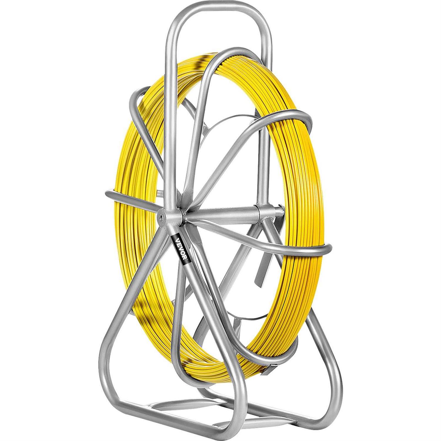 VEVOR Fish Tape Fiberglass Duct Rodder Wire Puller Cable Running - Zenithce