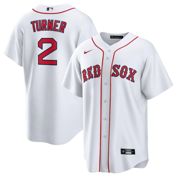 Boston Red Sox #2 Justin Turner White Cool Base Stitched Jersey - Zenithce