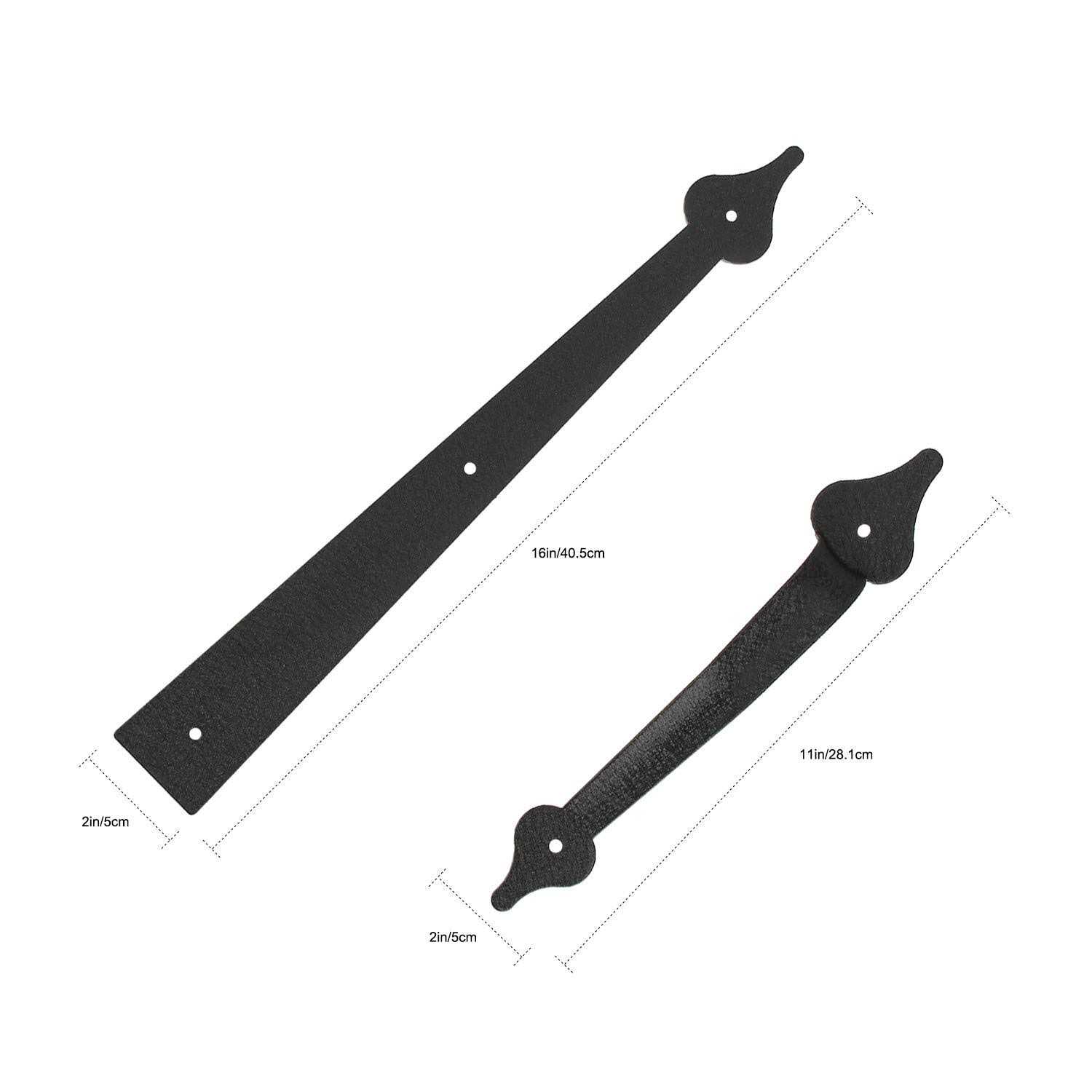 Homode Barn Door Floor Guide 2 Pack Sliding Door Bottom Guide Floor Mount - Zenithce