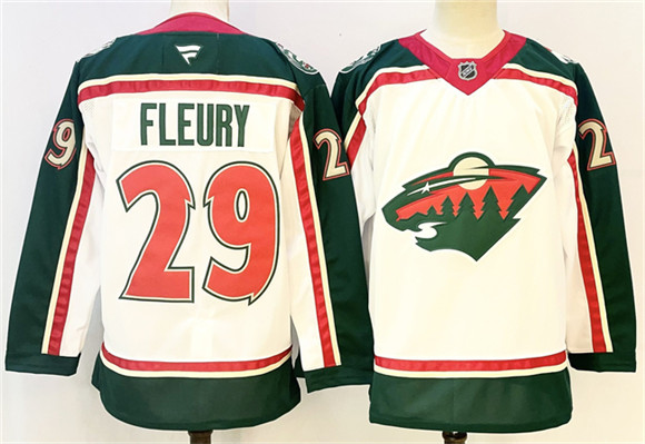 Minnesota Wild #29 Marc-Andre Fleury White 2025 25th Anniversary Stitched Jersey - Zenithce